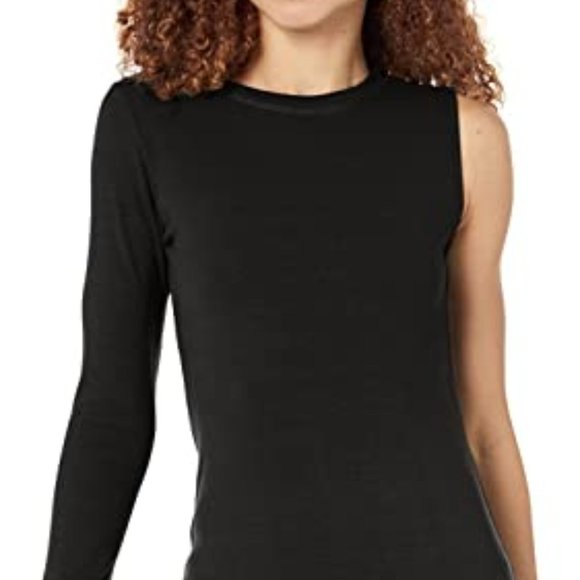 NWT VELVET (S) Trina Viscose Rib Dress - Black - Small - Picture 4 of 14